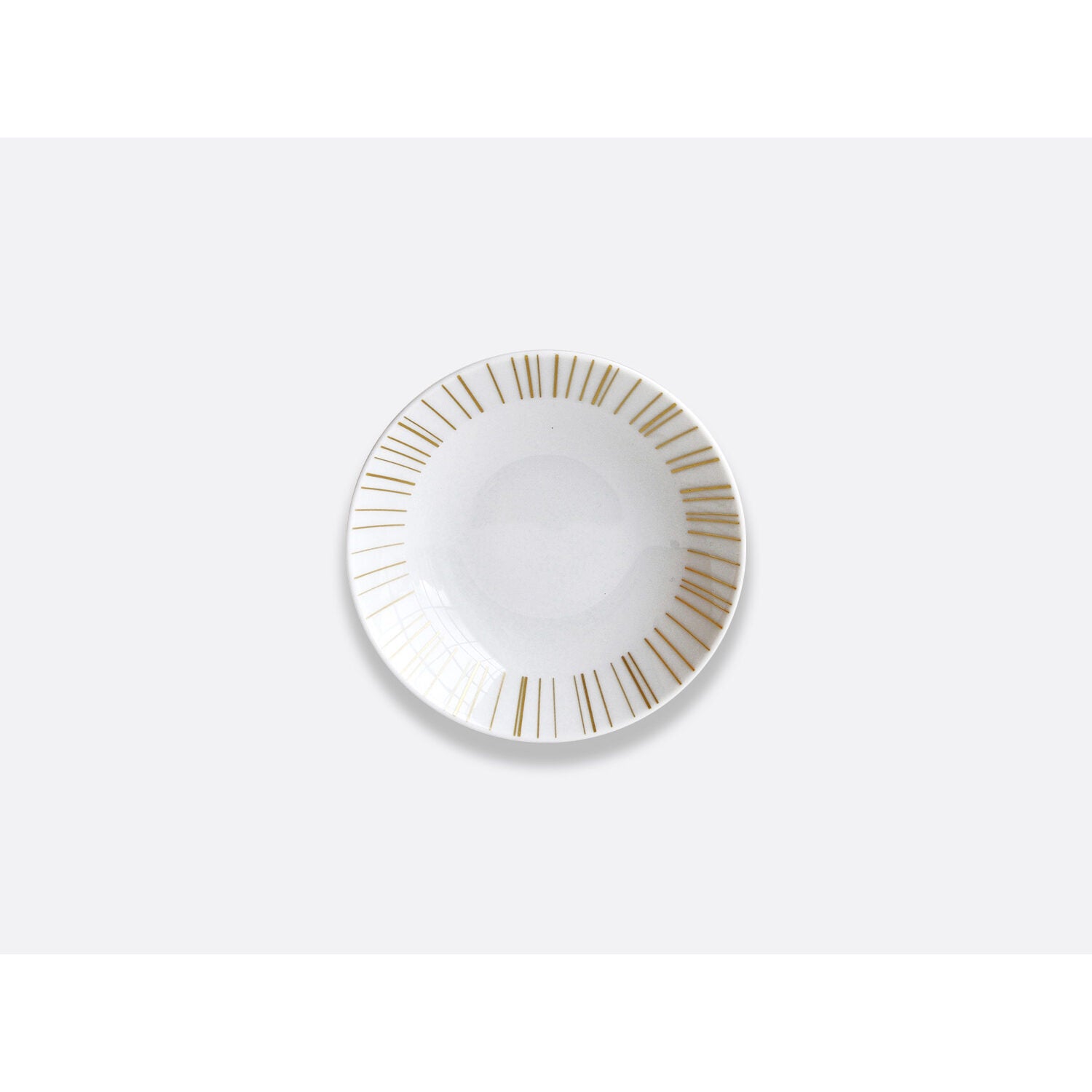 Bernardaud Small dish 4", Limoges porcelain, Sol collection, on a white background