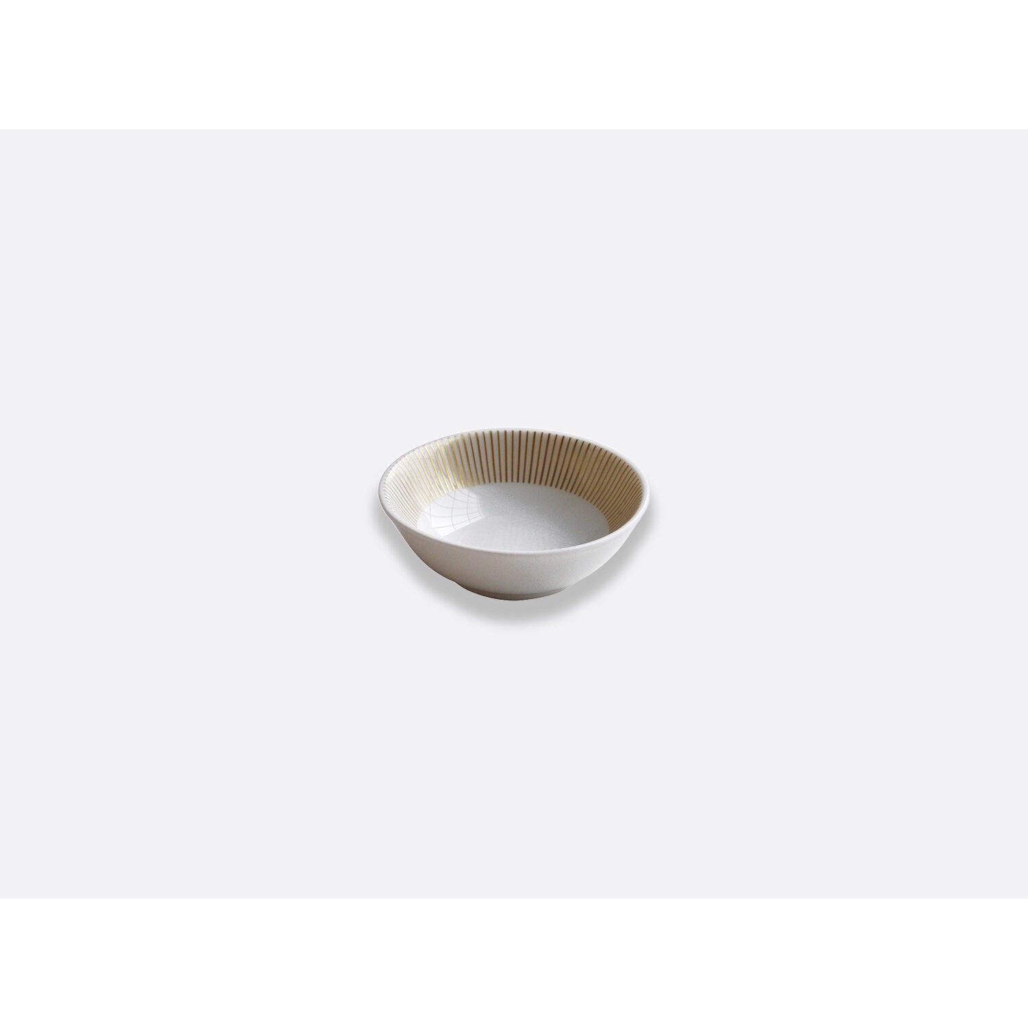 Bernardaud Small sauce dish 2.8", Limoges porcelain, Sol collection, on a white background