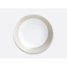 Bernardaud Soup plate 7.5", Limoges porcelain, Sol collection, on a white background