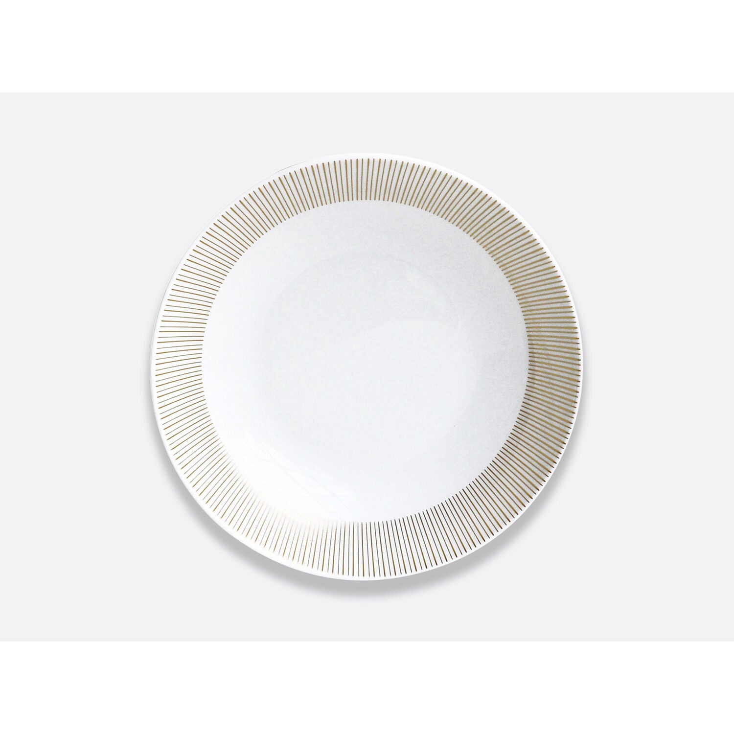 Bernardaud Soup plate 7.5", Limoges porcelain, Sol collection, on a white background