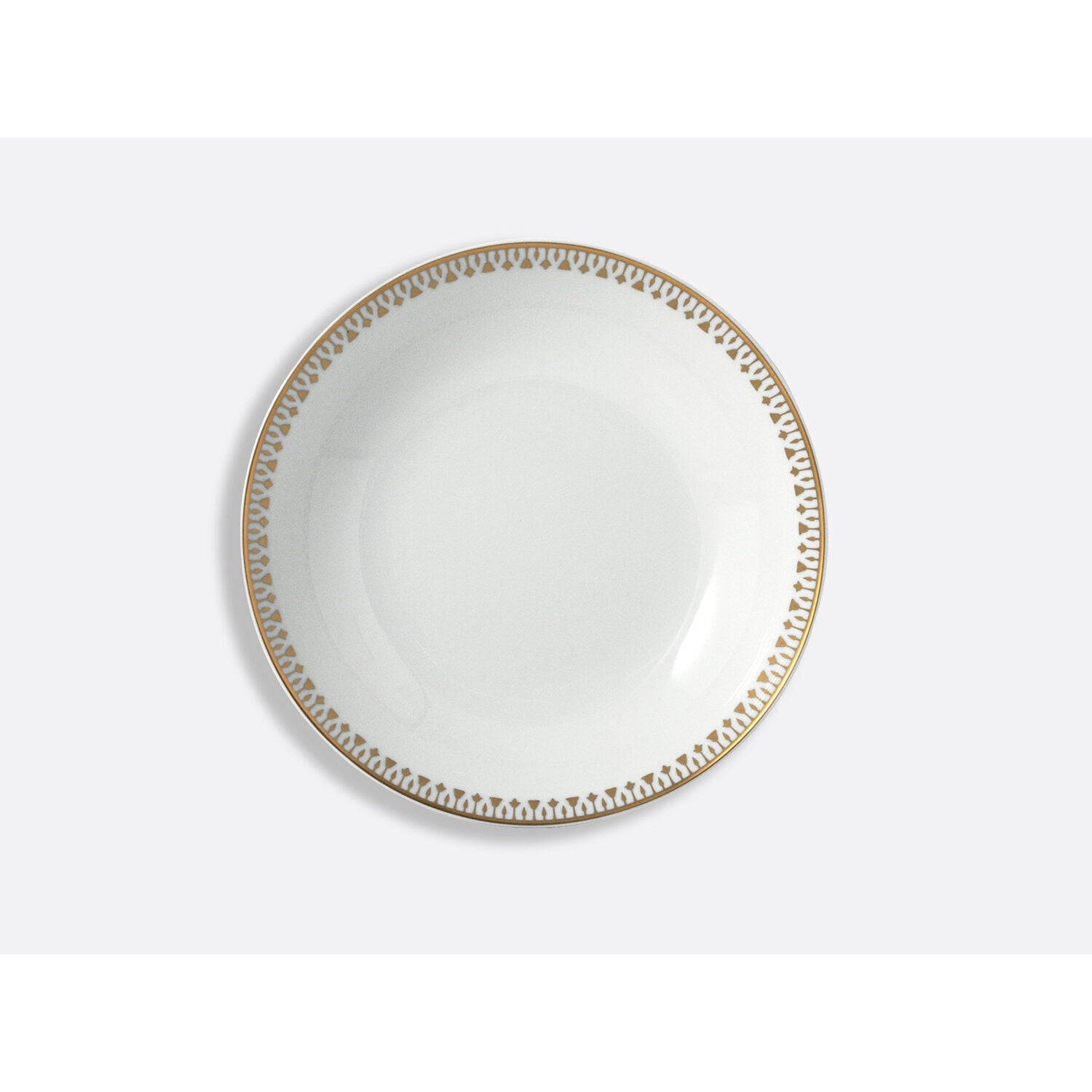Bernardaud coupe soup 7.5", Limoges porcelain, Soleil Levant collection, on a white background