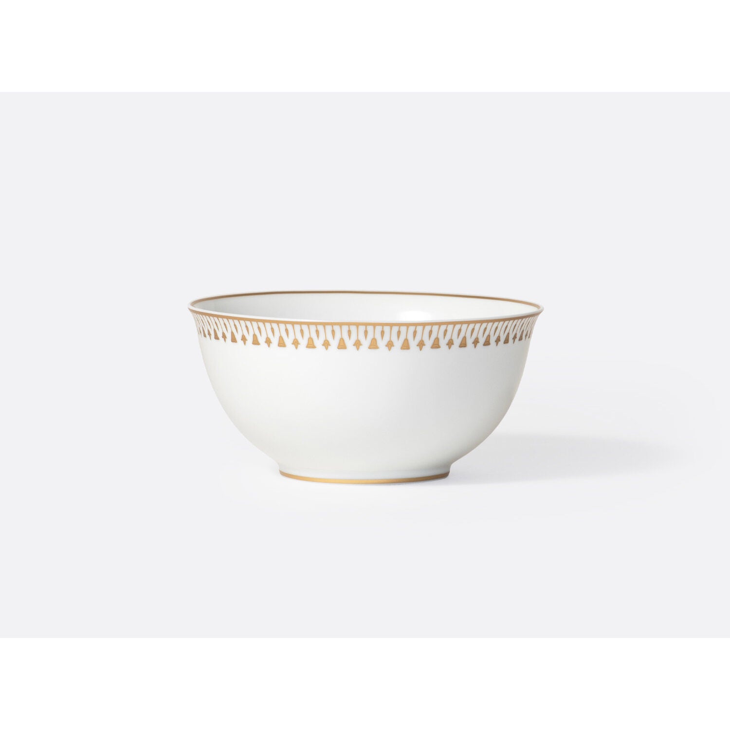 Bernardaud Noodle bowl 17 oz, Limoges porcelain, Soleil Levant collection, on a white background
