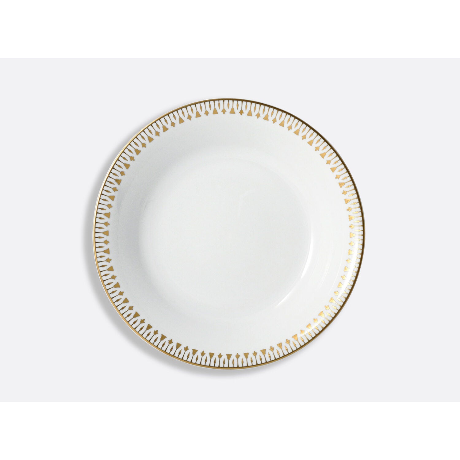 Bernardaud Open vegetable bowl 9.6" 27 oz, Limoges porcelain, Soleil Levant collection, on a white background