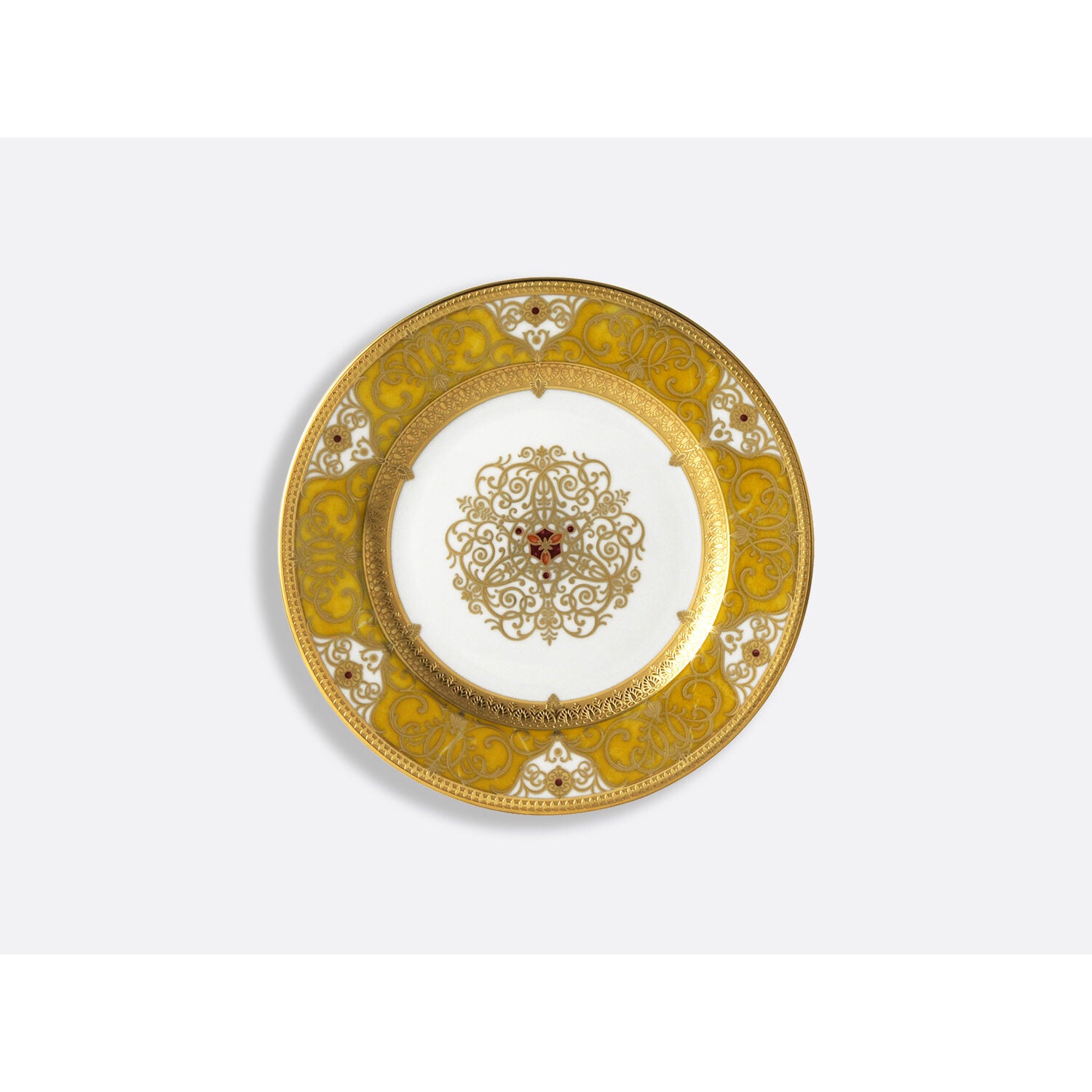 Bernardaud Bread and butter plate 6.3", Limoges porcelain, Splendid collection, on a white background
