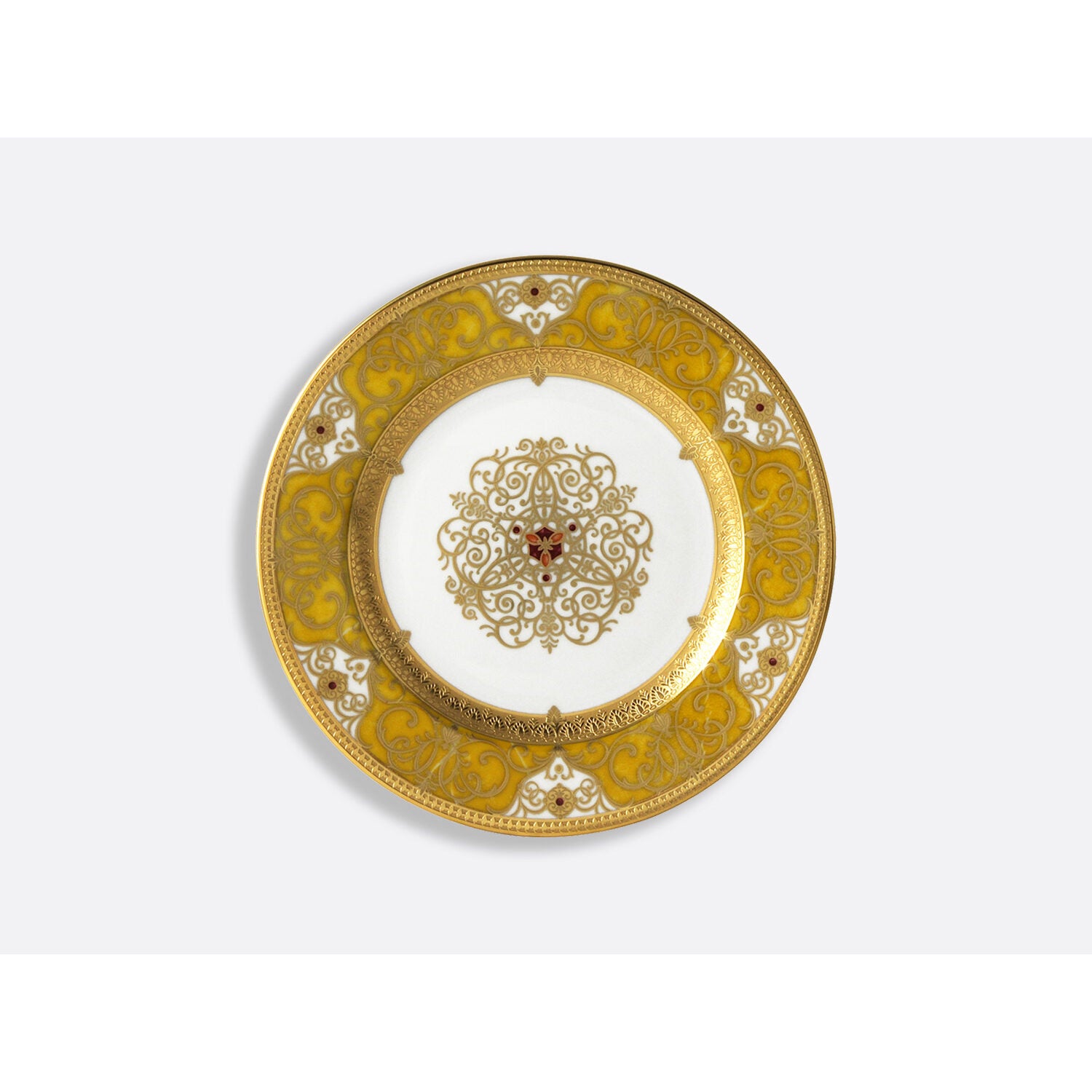 Bernardaud Salad plate 8.5", Limoges porcelain, Splendid collection, on a white background