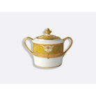 Bernardaud Sugar bowl 6 cups, Limoges porcelain, Splendid collection, on a white background
