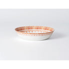 Bernardaud Open vegetable dish 9.5", Limoges porcelain, Terra Rosa collection, detail view
