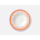 Bernardaud Rim soup 9", Limoges porcelain, Terra Rosa collection, on a white background