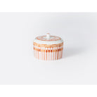 Bernardaud Sugar bowl 6.8 oz, Limoges porcelain, Terra Rosa collection, on a white background