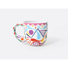 Bernardaud Mug 12 oz, Limoges porcelain, Thé Dansant collection, detail view