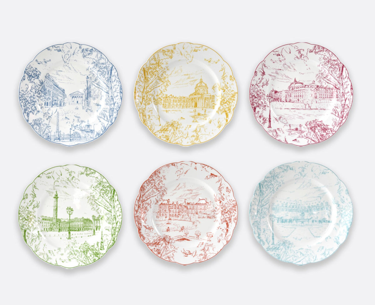 bernardaud-tout-paris-assorted-set-of-size-dinner-plates-1980-24226-paris-tableware-set