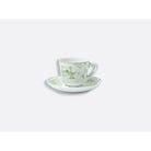 Bernardaud Moka cup and saucer gift box 2 oz, Limoges porcelain, Tout Paris collection, on a white background