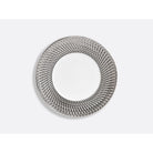 Bernardaud Salad plate 8.5", Limoges porcelain, Twist Or & Platine collection, on a white background