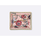 Bernardaud Valet tray 7.9 x 6.3" Collection Braquenié, Limoges porcelain, on a white background