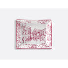 Bernardaud Valet tray 7.9 x 6.3" Tout Paris, Limoges porcelain, on a white background