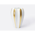 Bernardaud Vase Oro H. 11.8" in Gold, Limoges porcelain, Vases collection, on a white background