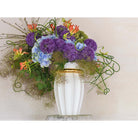 Bernardaud Vase H. 13.8", Limoges porcelain, Vases collection, detail view