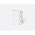 Bernardaud Vase in bisque porcelain H. 5", Limoges porcelain, Vases collection, on a white background