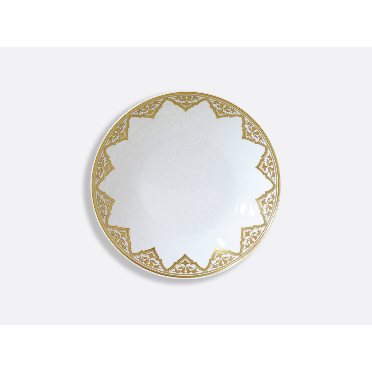 Bernardaud Coupe soup 7.5", Limoges porcelain, Venise collection, on a white background