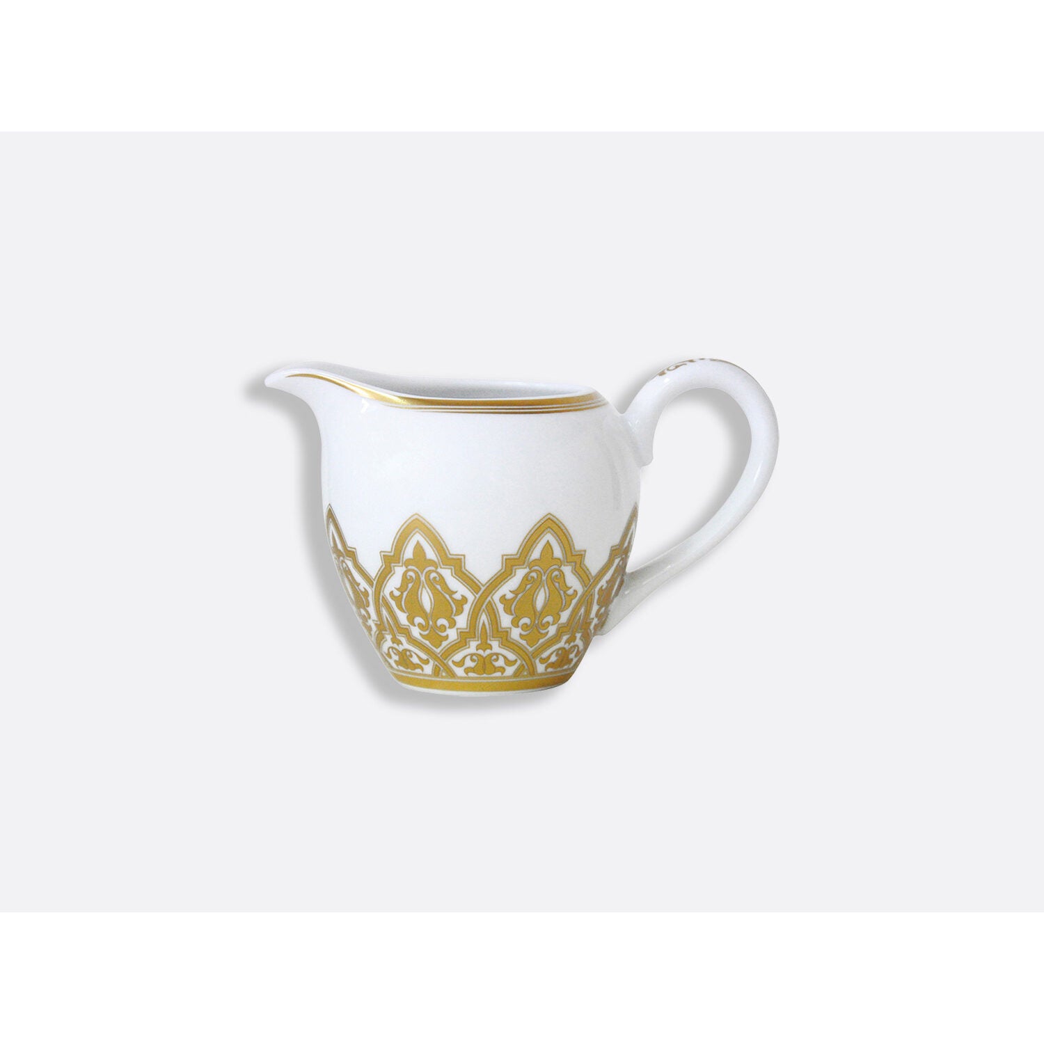 Bernardaud Creamer 12 cups 10 oz, Limoges porcelain, Venise collection, on a white background