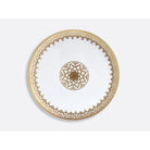 Bernardaud Round tart platter 13", Limoges porcelain, Venise collection, on a white background