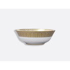 Bernardaud Salad bowl 57 oz 10", Limoges porcelain, Venise collection, on a white background