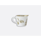 Bernardaud Creamer 8.5 oz, Limoges porcelain, Versailles Enchanté collection, detail view