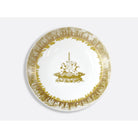 Bernardaud Deep round dish 11.5", Limoges porcelain, Versailles Enchanté collection, on a white background