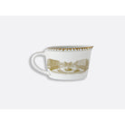 Bernardaud Gravy boat 10 oz, Limoges porcelain, Versailles Enchanté collection, detail view