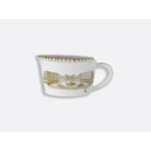 Bernardaud Gravy boat 10 oz, Limoges porcelain, Versailles Enchanté collection, on a white background