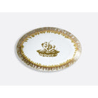 Bernardaud Oval platter 15", Limoges porcelain, Versailles Enchanté collection, on a white background