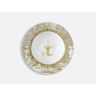 Bernardaud Rim soup 9", Limoges porcelain, Versailles Enchanté collection, on a white background