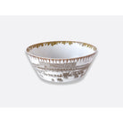 Bernardaud Salad bowl 54 oz, Limoges porcelain, Versailles Enchanté collection, detail view