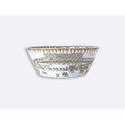 Bernardaud Salad bowl 54 oz, Limoges porcelain, Versailles Enchanté collection, on a white background