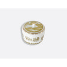 Bernardaud Sugar bowl 5 oz, Limoges porcelain, Versailles Enchanté collection, detail view