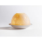 Bernardaud Christmas, Limoges porcelain, Votivelights collection, on a white background