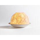 Bernardaud Christmas tree, Limoges porcelain, Votivelights collection, on a white background