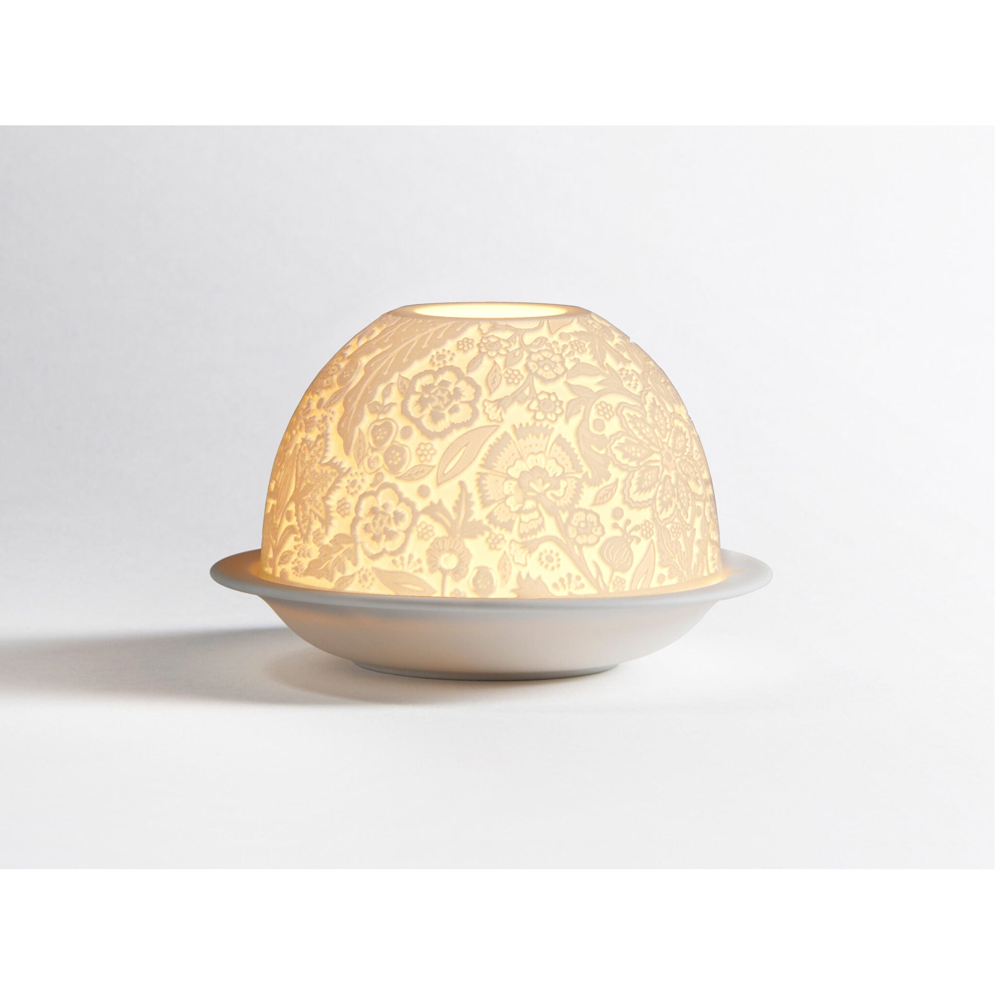 Bernardaud Louisa, Limoges porcelain, Votivelights collection, on a white background