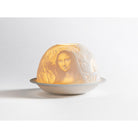 Bernardaud Louvre, Limoges porcelain, Votivelights collection, on a white background