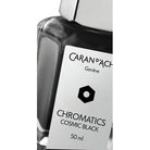 Caran d'Ache Chromatics Ink Bottle, Cosmic Black, 50 ml — detail view 2