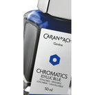 Caran d'Ache Chromatics Ink Bottle, Idyllic Blue, 50 ml — detail view 2