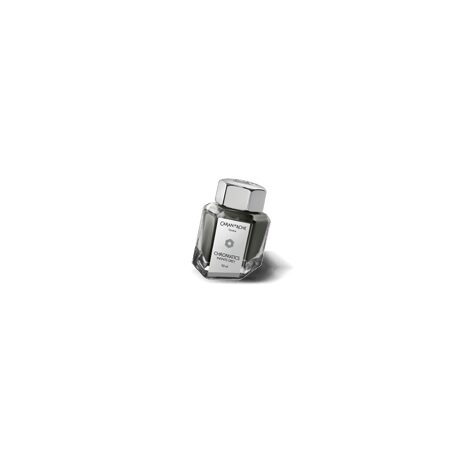 Caran d'Ache Chromatics Ink Bottle, Infinite Grey, 50 ml on a white background