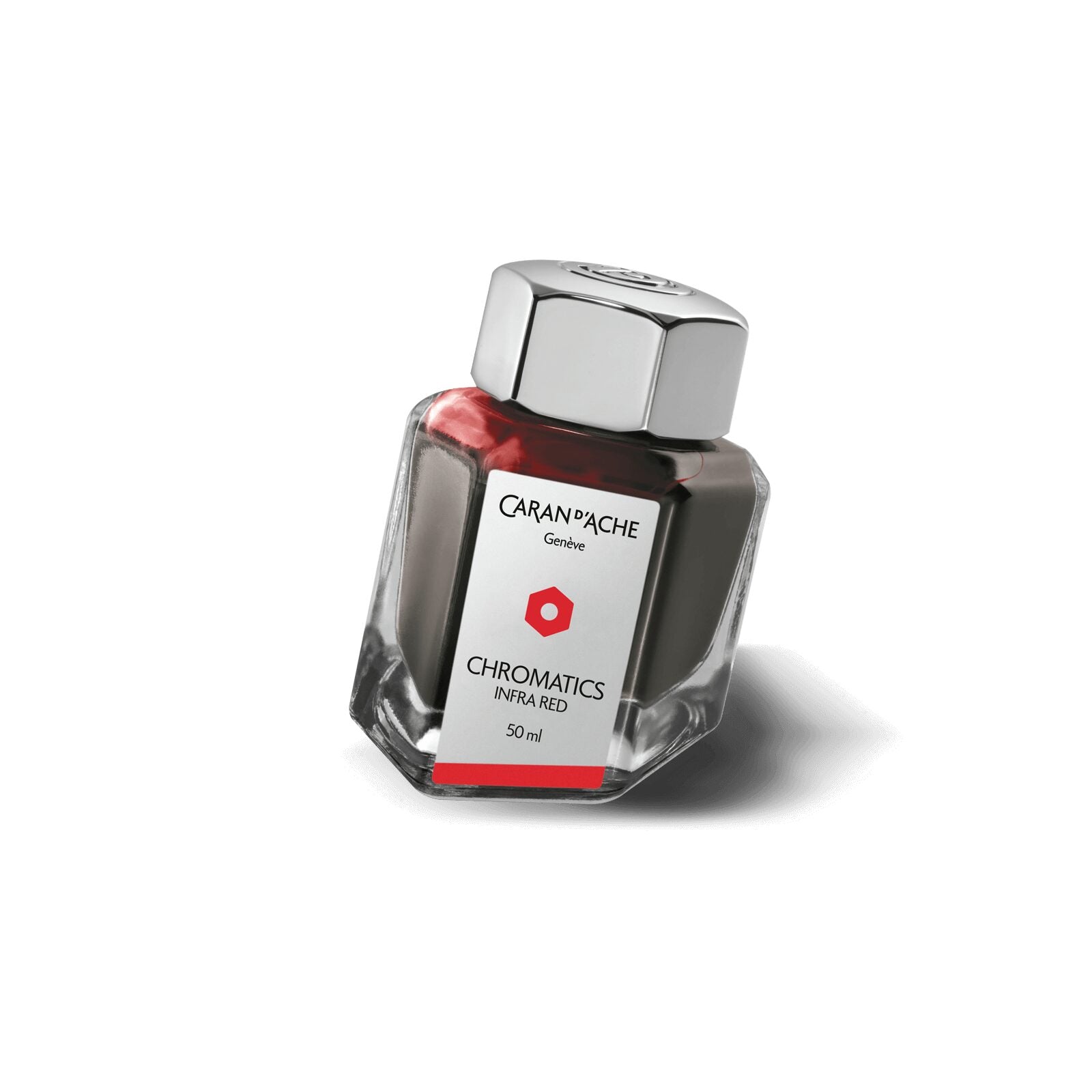 Caran d'Ache Chromatics Ink Bottle, Infrared, 50 ml — detail view 1