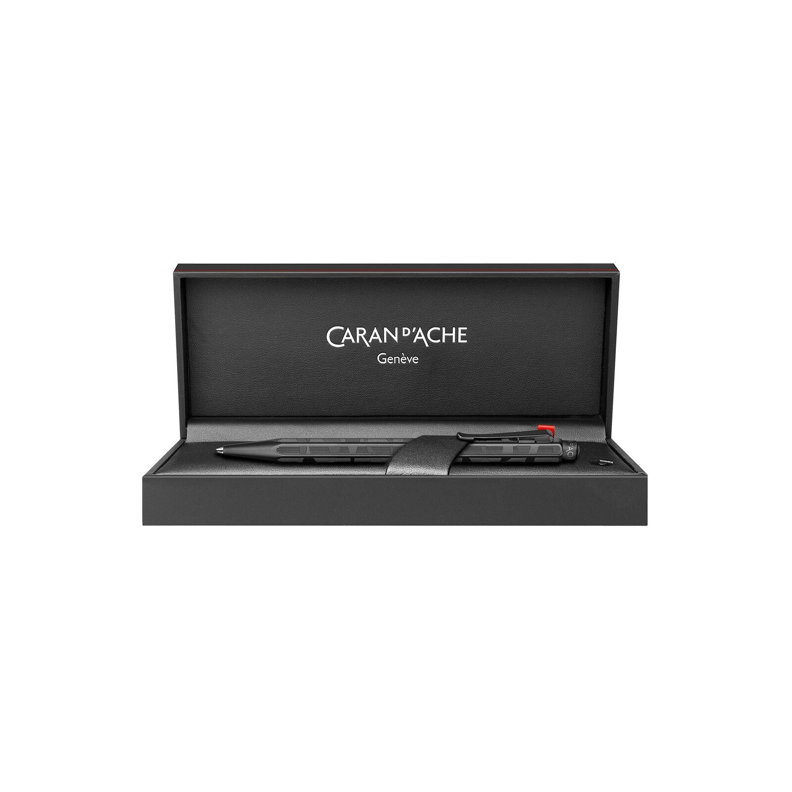 Caran d'Ache Ecridor Black Lines Ballpoint Pen — detail view 3