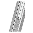 Caran d'Ache Ecridor Chevron Ballpoint Pen, Palladium-Coated — detail view 4