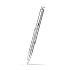 Caran d'Ache Ecridor Chevron Ballpoint Pen, Palladium-Coated on a white background