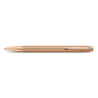 Caran d'Ache Ecridor Chevron Ballpoint Pen, Rose-Gilded — detail view 1