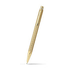 Caran d'Ache Ecridor Chevron Mechanical Pencil, Gilded on a white background
