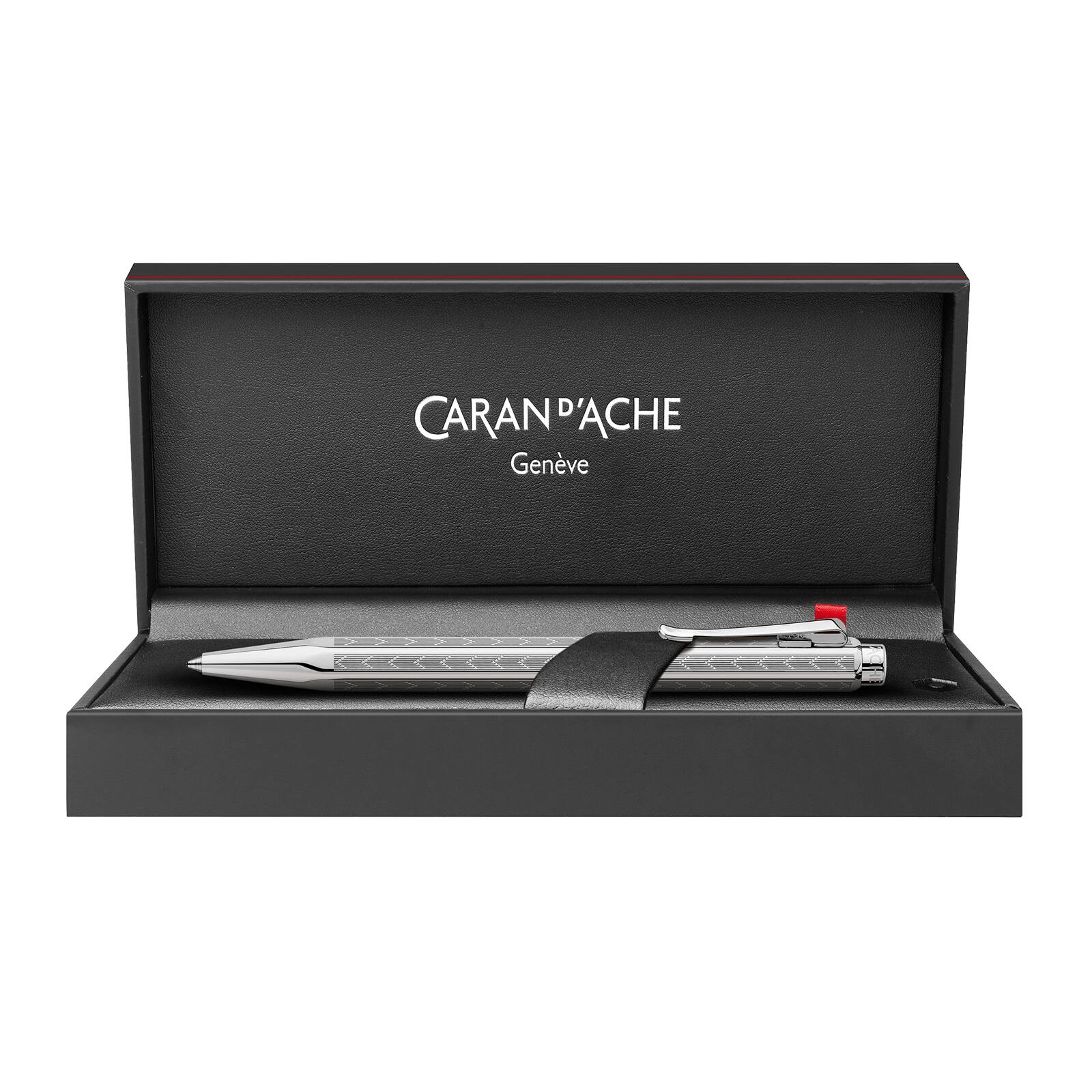 Caran d'Ache Ecridor Chevron Mechanical Pencil, Palladium-Coated — detail view 2
