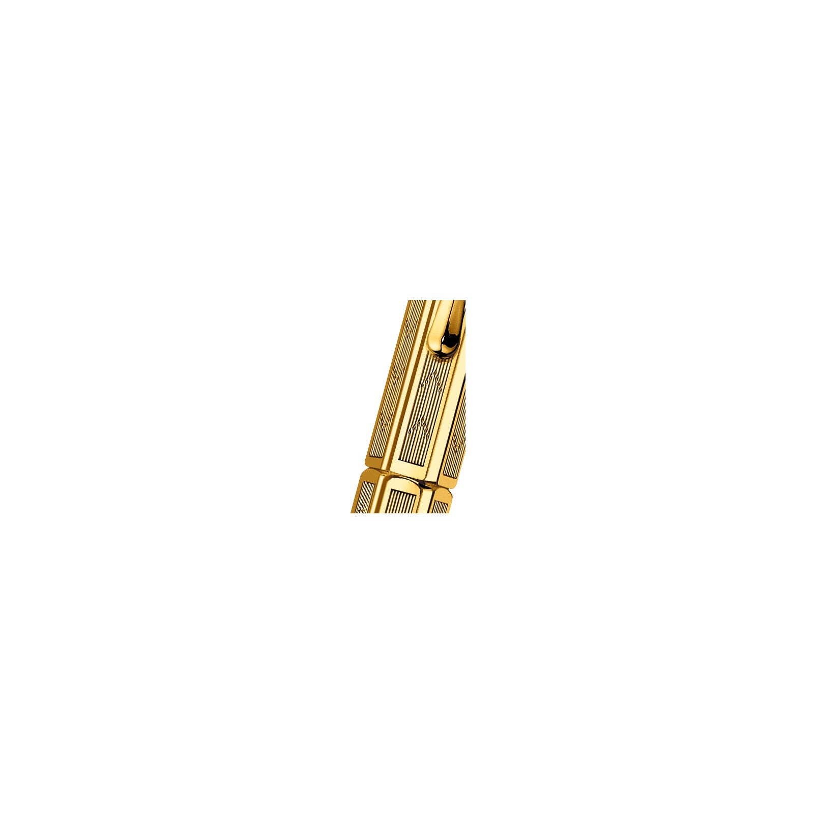 Caran d'Ache Ecridor Chevron Roller Pen, Gilded — detail view 3